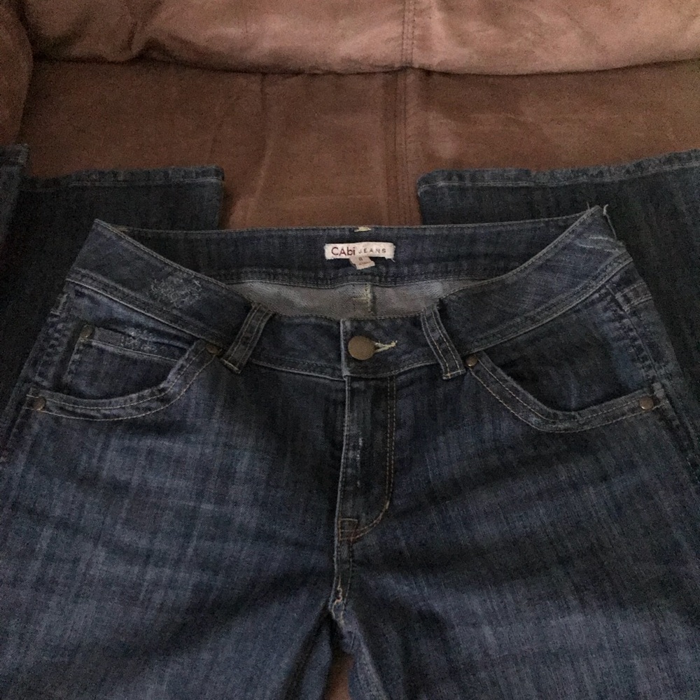Cabi straight leg jeans Size 8